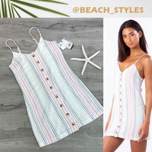 🔆RIP CURL🔆 SUNNY STRIPE DRESS